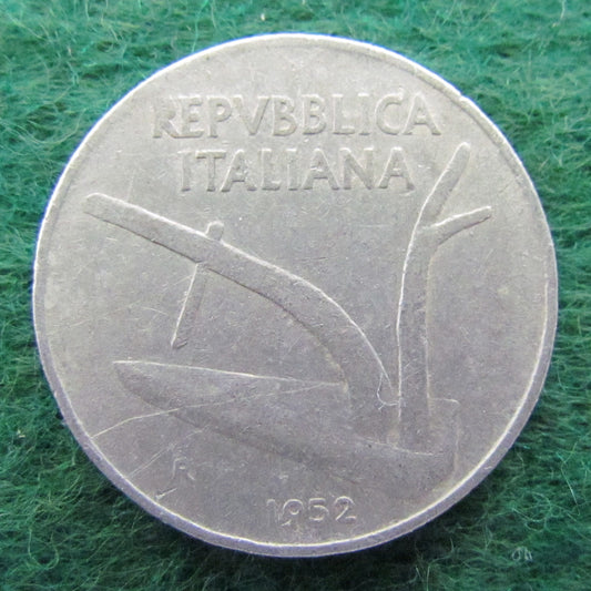 Italy 1952 10 Lira Coin