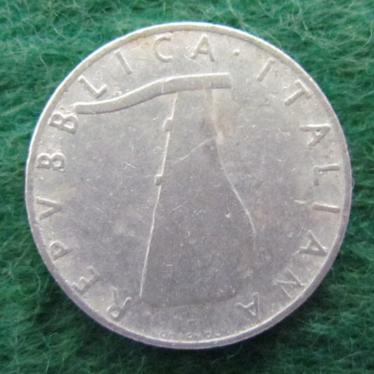 Italy 1954 5 Lira Coin