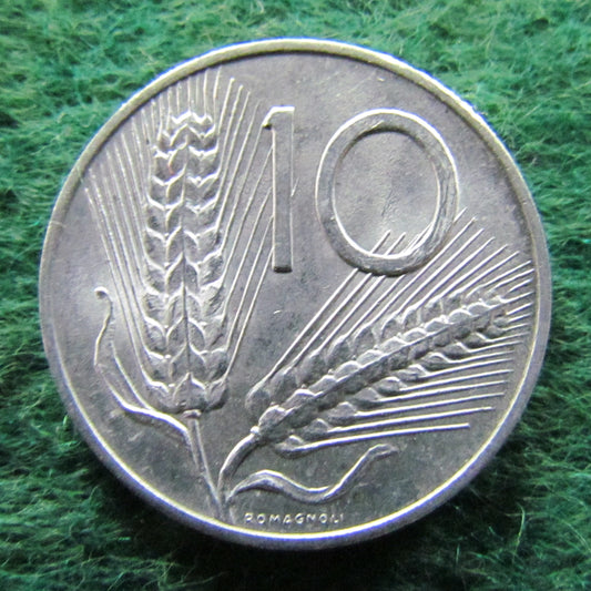 Italy 1955 10 Lira Coin