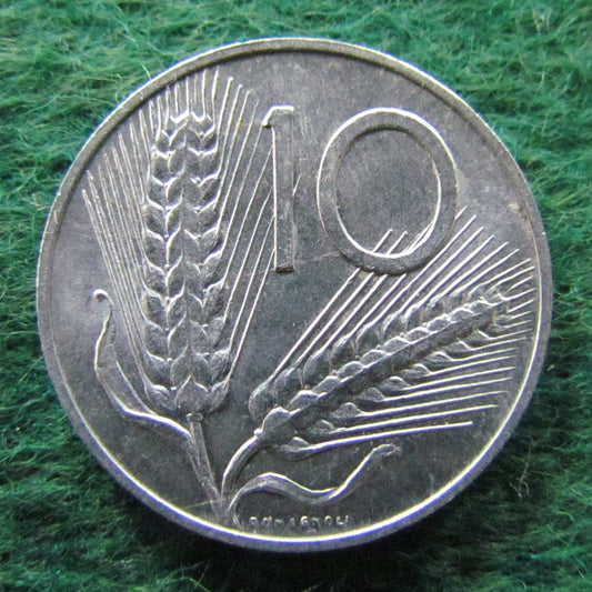 Italy 1956 10 Lira Coin