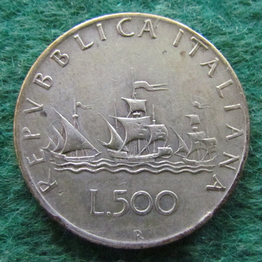 Italy 1958 500 Lira Coin