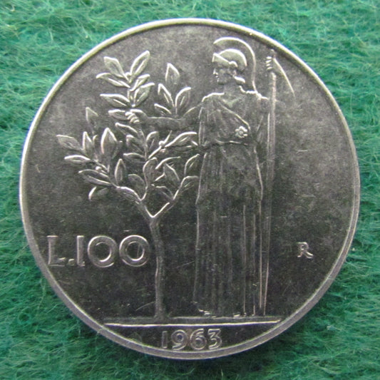 Italy 1963 100 Lira Coin