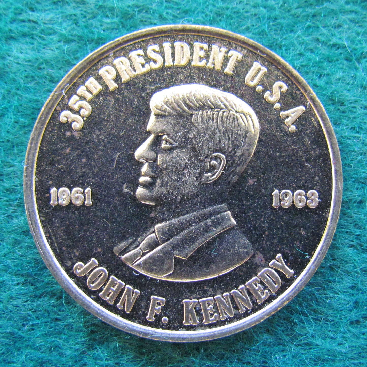 John F. Kennedy Coin 1961 1963 Peace Corps Token