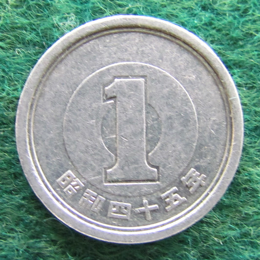 Japanese 1970 1 Yen Coin