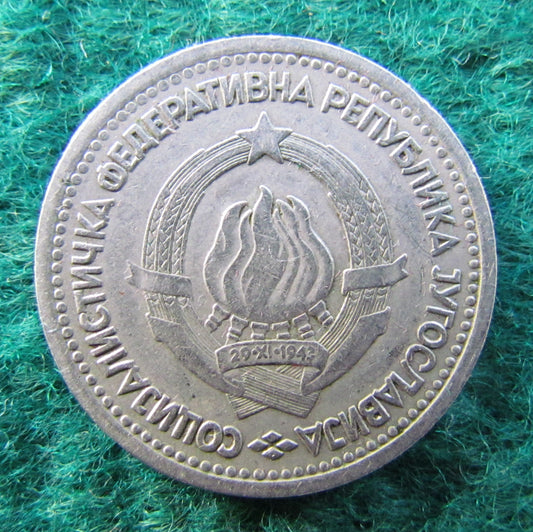 Jugoslavia 1965 1 Dinar Coin - Circulated