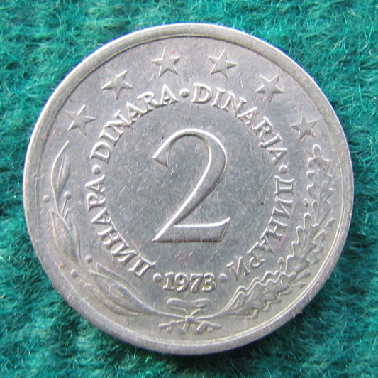 Jugoslavia 1973 2 Dinar Coin - Circulated