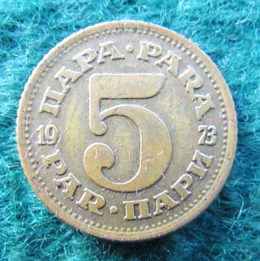 Jugoslavia 1973 5 Para Coin - Circulated