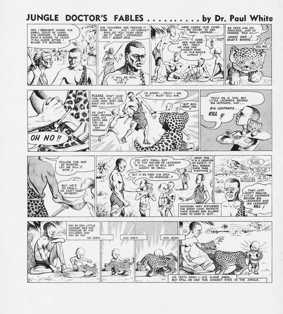 Harry Rogers Jungle Doctors Fables - Artists Proof #5
