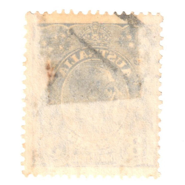 Australian 3 Penny Blue KGV King George V Stamp