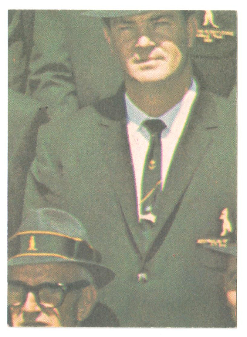 Scanlens 1968 A Grade NRL Football Card #18 - Keith Barnes - Balmain