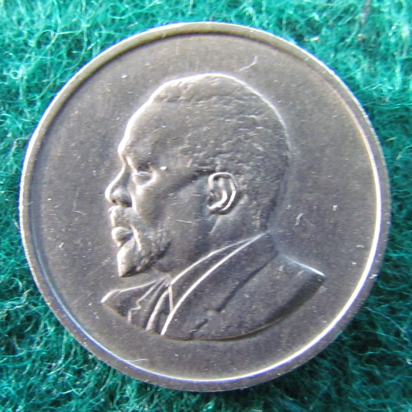 Republic Of Kenya 1968 50 Cents Coin