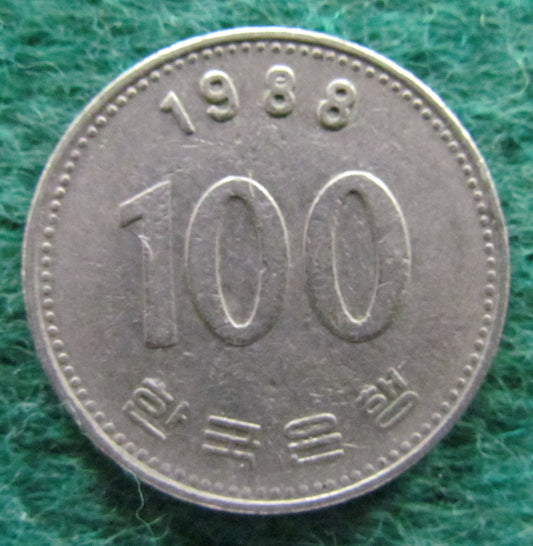 South Korea 1988 100 Won Coin - Circulated