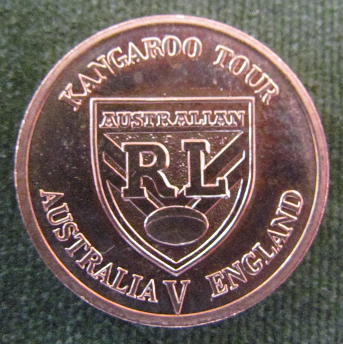 1994 Tour Captain Kangaroo Tour Salute To Mal Meninga Medallion