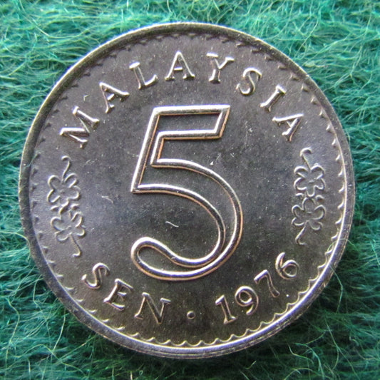 Malaysia 1976 5 Sen Coin