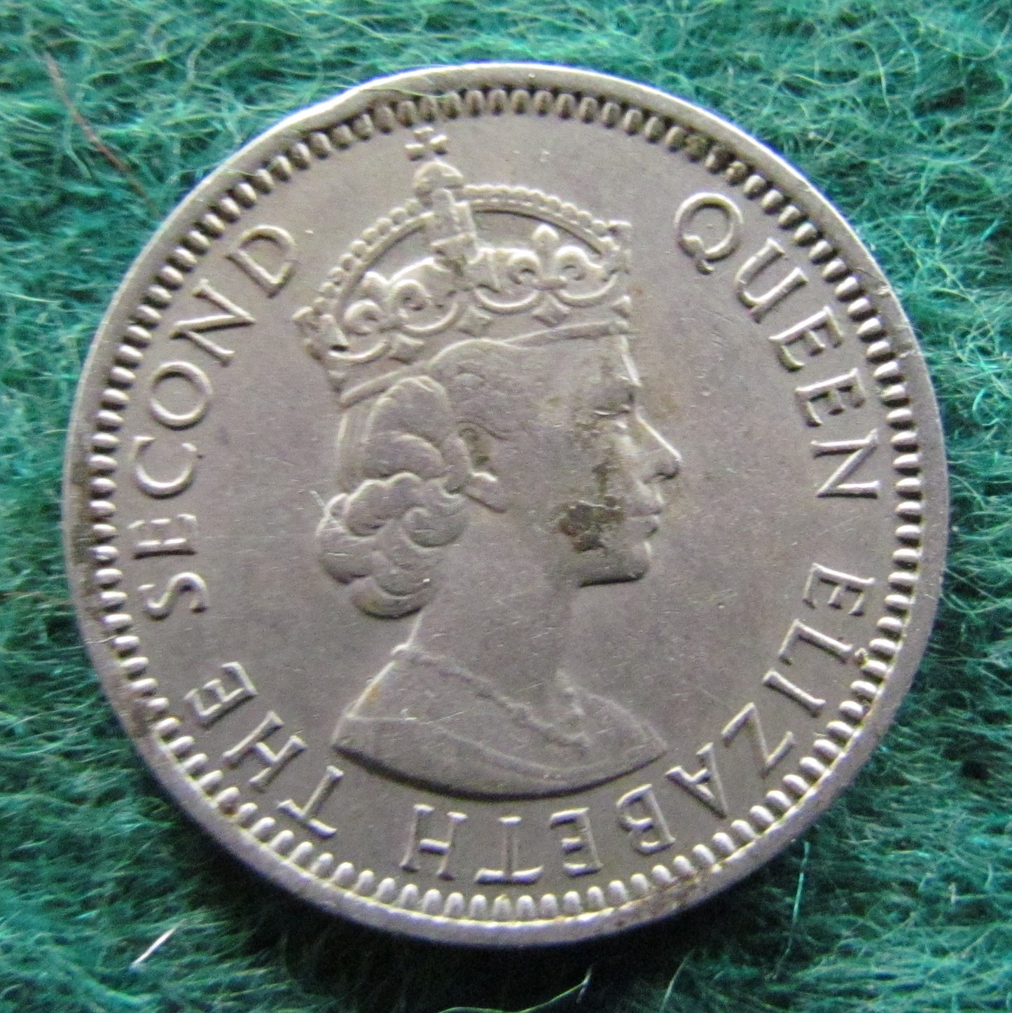 Malaya & British Borneo 1961 Ten Cent Queen Elizabeth II Coin