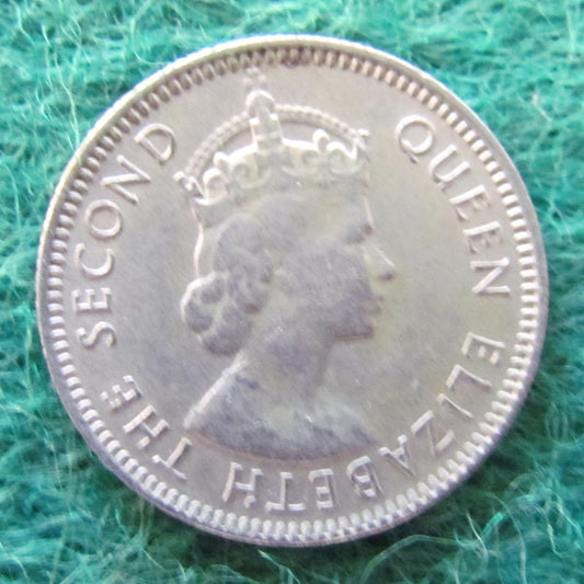 Malaya & British Borneo 1953 5 Cent Queen Elizabeth II Coin