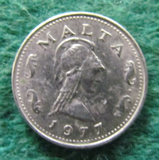 Maltese Malta 1977 1 Cent Coin - Circulated