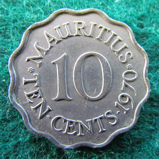 Mauritius 1970 10 Cent Coin