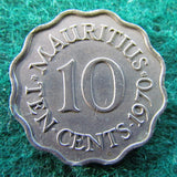 Mauritius 1970 10 Cent Coin