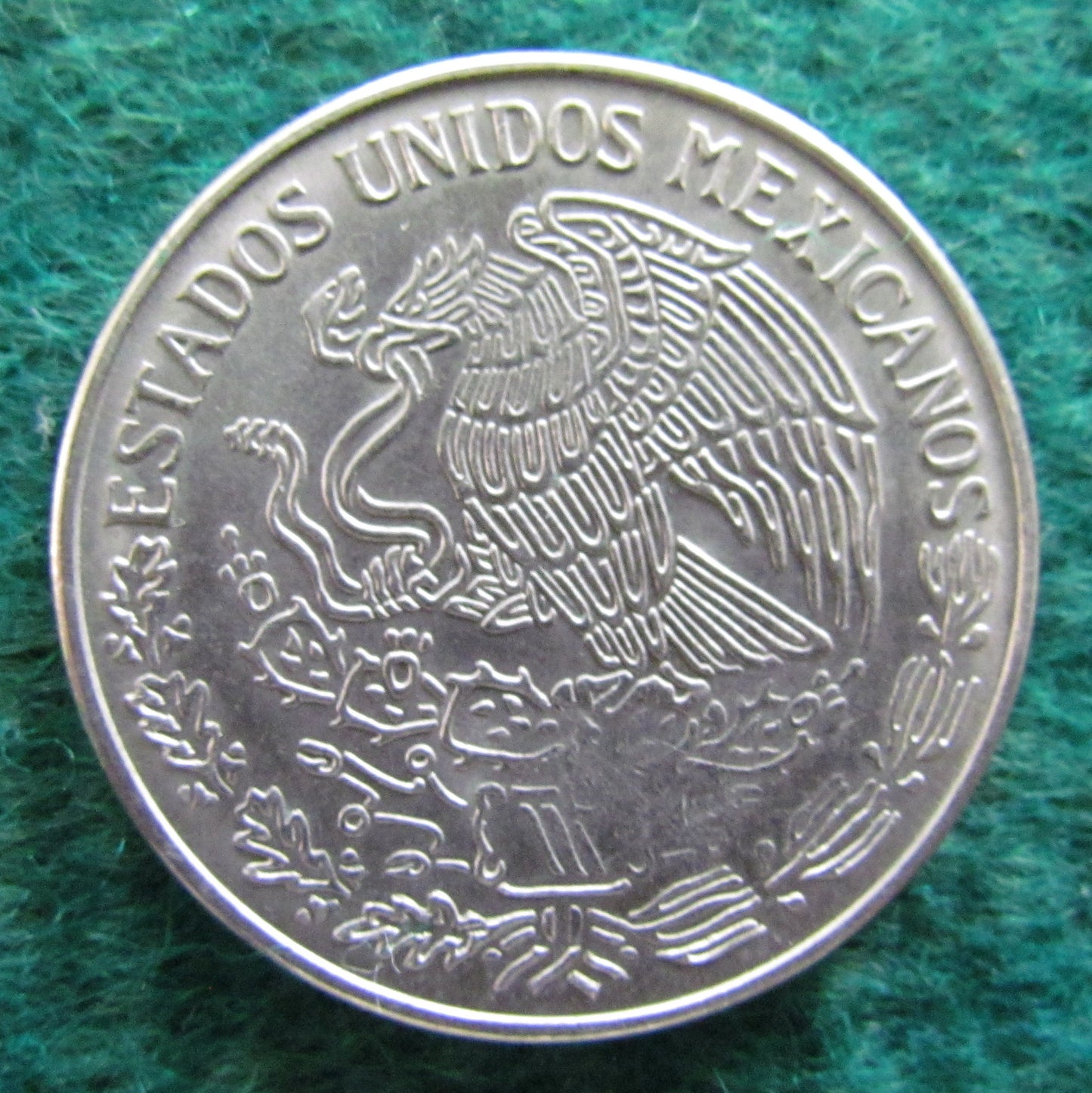 Mexican Mexico 1971 1 Peso Coin - Circulated