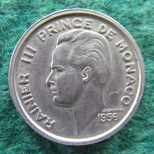 Monaco 1956 100 Francs Prince Rainier III Coin