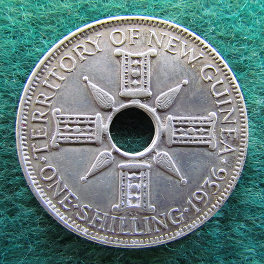 New Guinea 1936 1 Shilling Coin