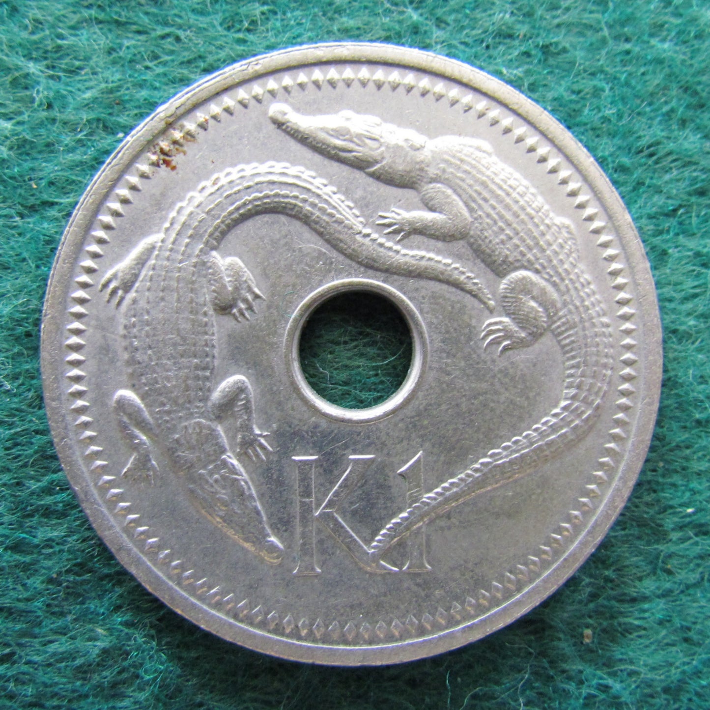New Guinea 1975 1 One Kina Coin