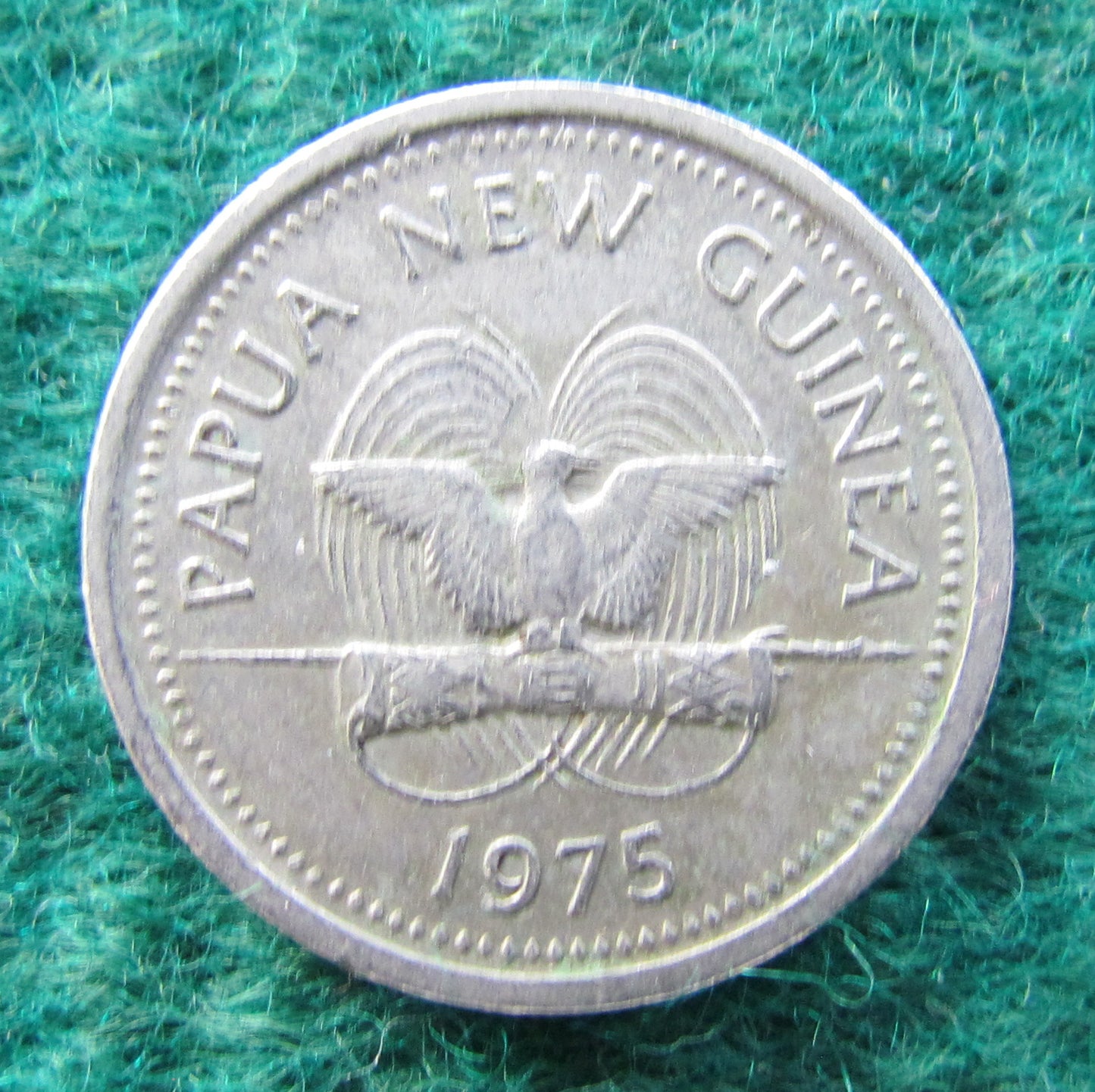 New Guinea 1975 5 Toea Coin - Circulated