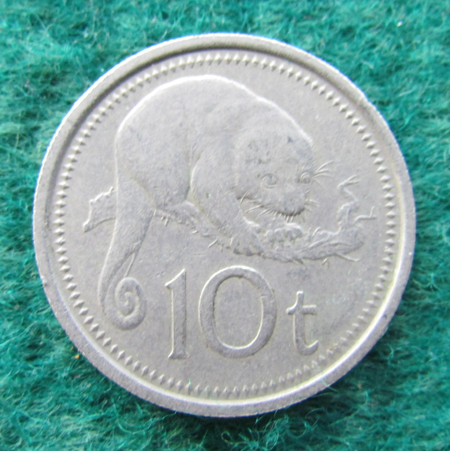 New Guinea 1976 10 Toea Coin - Circulated