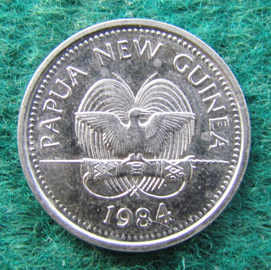 New Guinea 1984 5 Toea Coin - Circulated