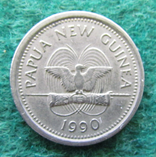 New Guinea 1990 5 Toea Coin - Circulated