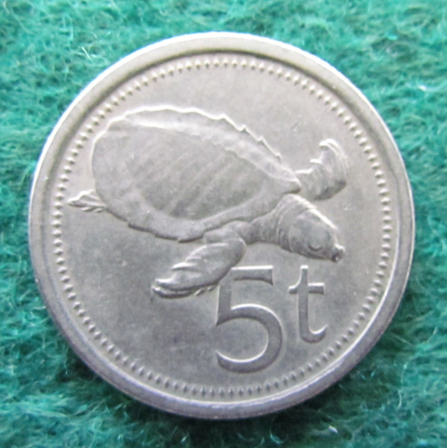 New Guinea 1990 5 Toea Coin - Circulated