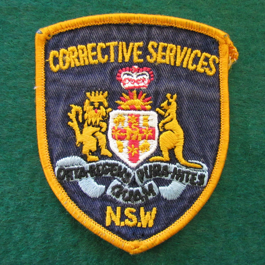 NSW Corrective Services Shoulder Patch