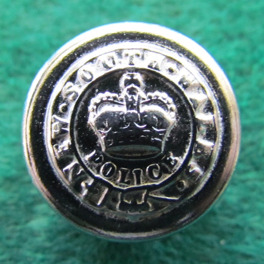 NSW Police Chrome Parade Uniform Button - Small