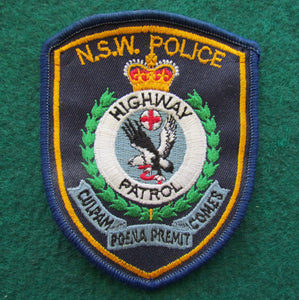 New South Wales Police Highway Patrol Shoulder Patch