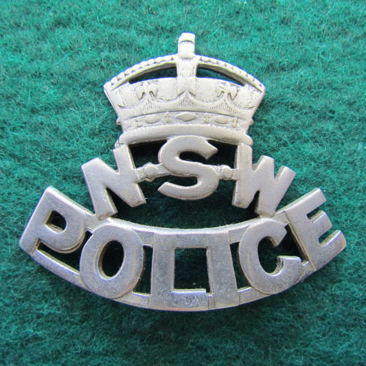 NSW Police Cap Badge - Kings Crown