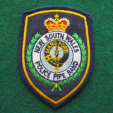 New South Wales Police Pipe Band Shoulder Patch