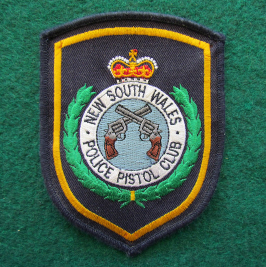 New South Wales Police Pistol Club Shoulder Patch