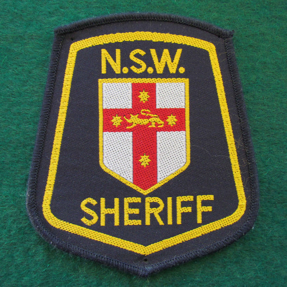 NSW Sheriff Shoulder Patch