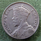 New Zealand 1933 Florin King George V Coin
