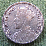 New Zealand 1936 Sixpence King George V Coin