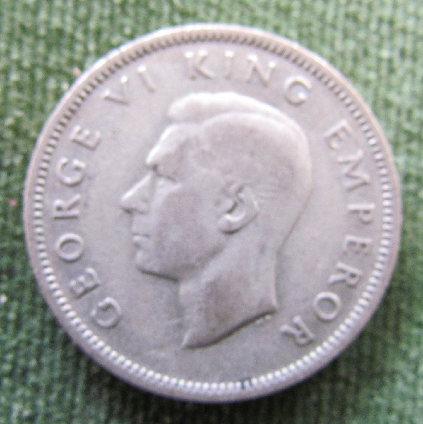 New Zealand 1937 Shilling King George VI Coin