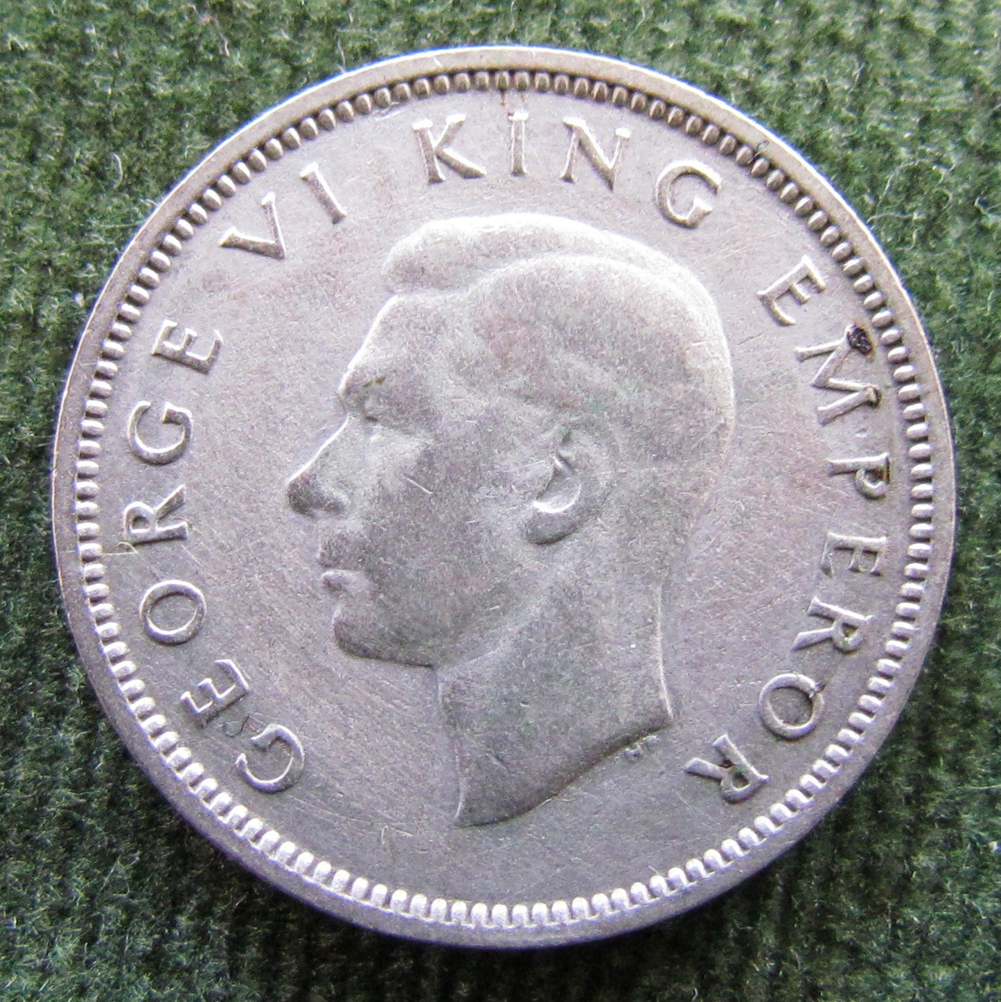 New Zealand 1943 Sixpence  King George VI Coin