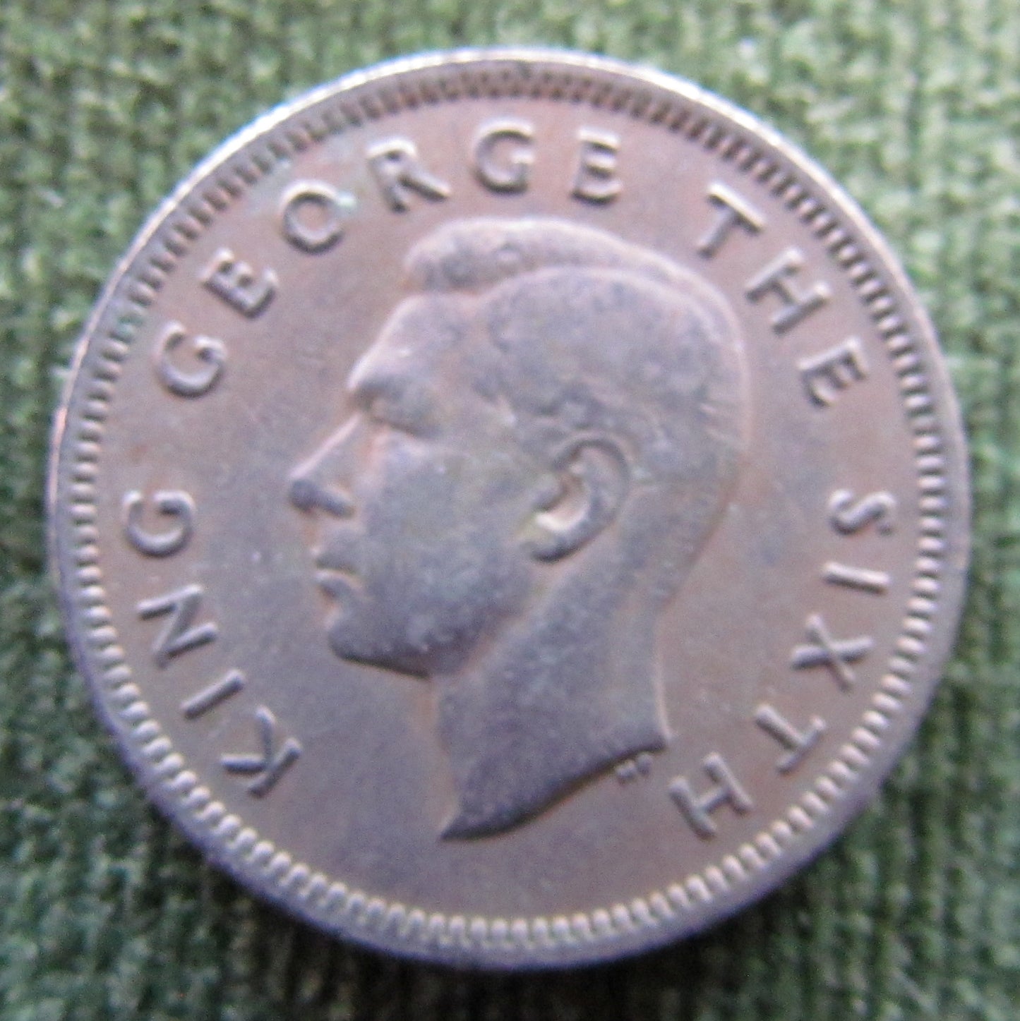 New Zealand 1948 Sixpence King George VI Coin