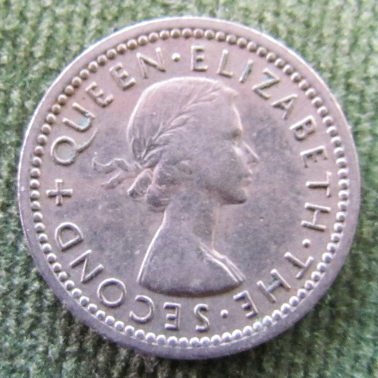 New Zealand 1955 Threepence Queen Elizabeth II Coin