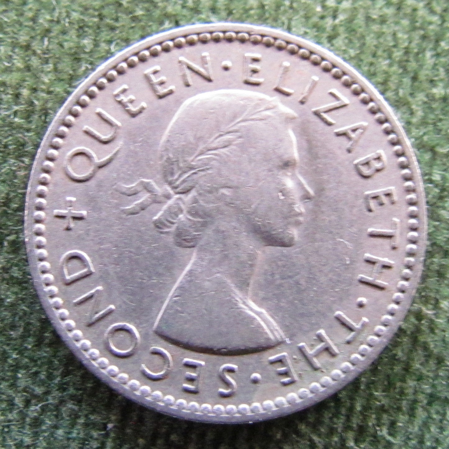 New Zealand 1955 Sixpence Queen Elizabeth II Coin