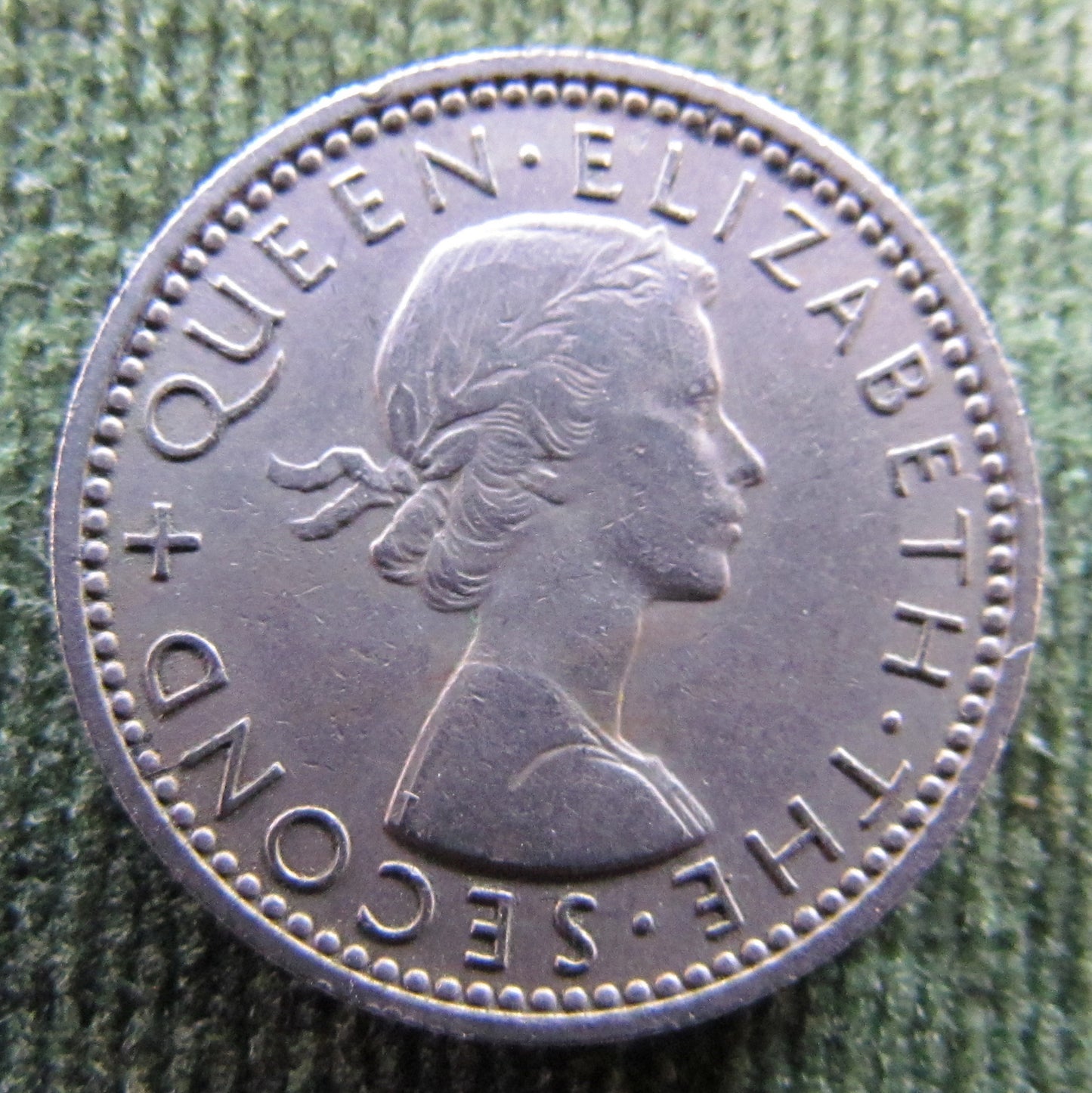 New Zealand 1957 Sixpence Queen Elizabeth II Coin