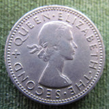 New Zealand 1963 Shilling Queen Elizabeth II Coin