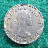 New Zealand 1957 Shilling Queen Elizabeth II Coin
