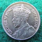 New Zealand 1934 Shilling King George V Coin